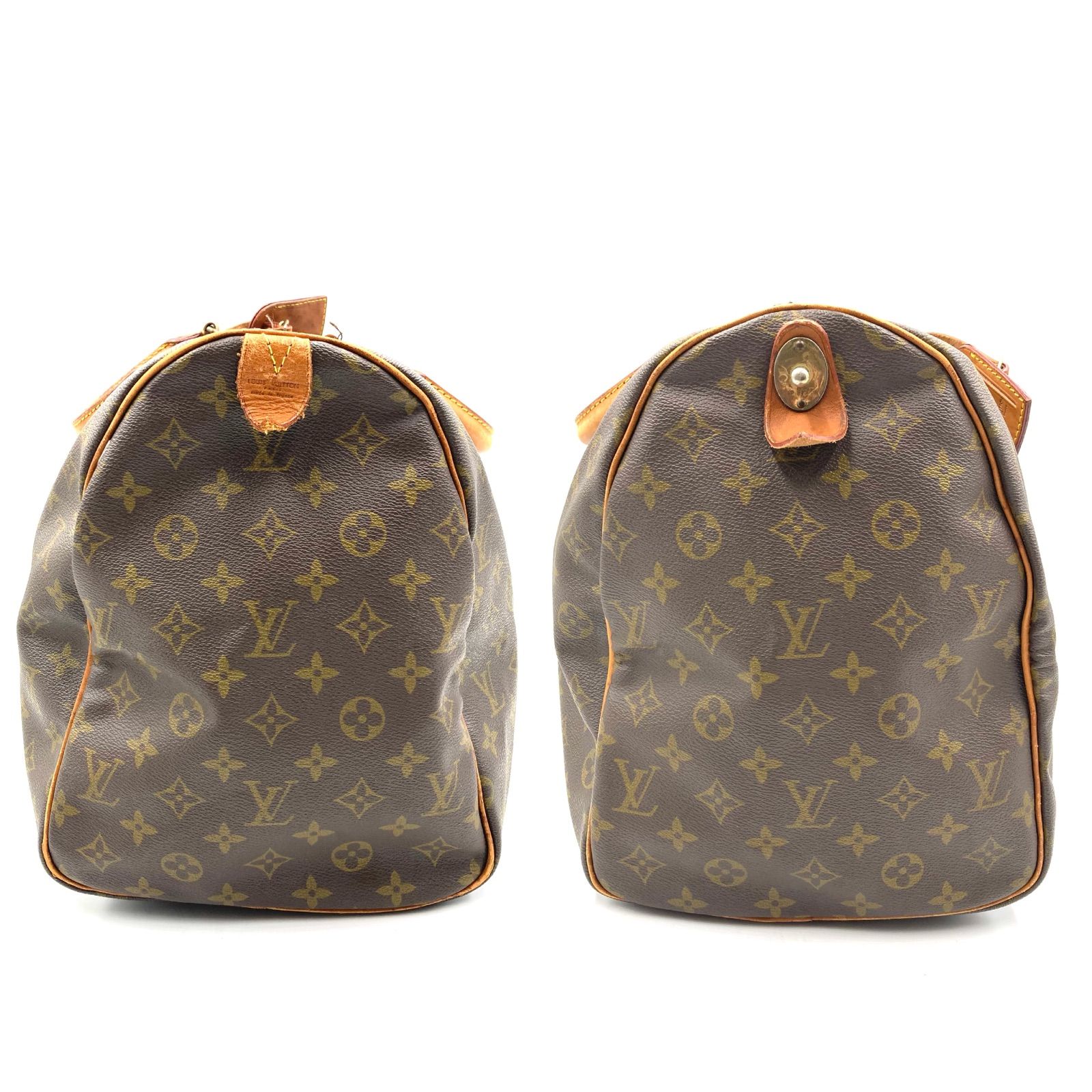 Louis Vuitton ミニボストンバッグ ブラウン　ヴィンテージ品 稀少！ルイヴィトン モノグラム ボストンバッグ ビンテージ LOUIS