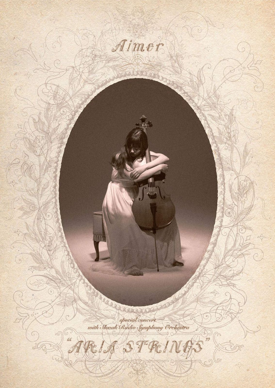 Aimer　スロヴァギア国立放送交響楽団/ ARIA STRINGS　ポスター Aimer スロヴァギア国立放送交響楽団/ ARIA STRINGS ポスター Amazon