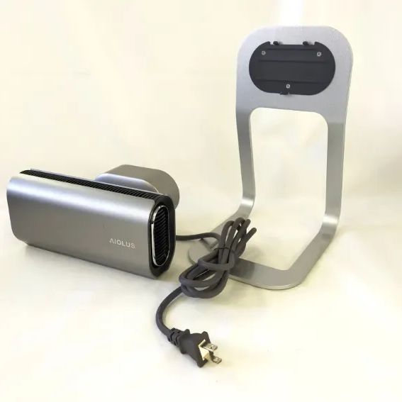 AIOLUS 家庭用ハンドドライヤー Hand Dryer Silver Nyuhd-210S