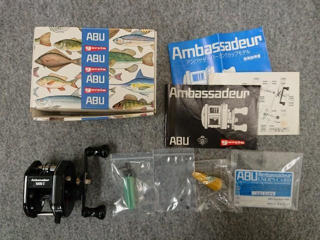 未使用品】 激レア ABU アンバサダー 1000C ベイトリール Ambassadeur