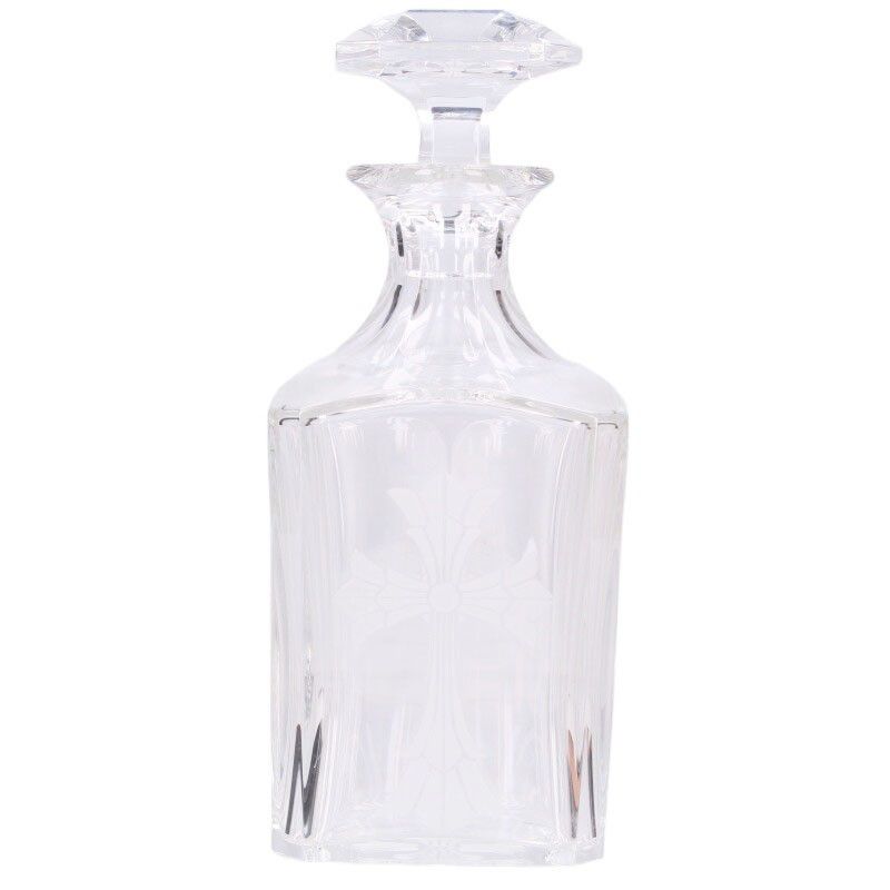 クロムハーツ バカラ Baccarat デキャンタ ダブルCHクロスクリアボトル メンズ 12 28～1 6 発送 問い合わせ遅延