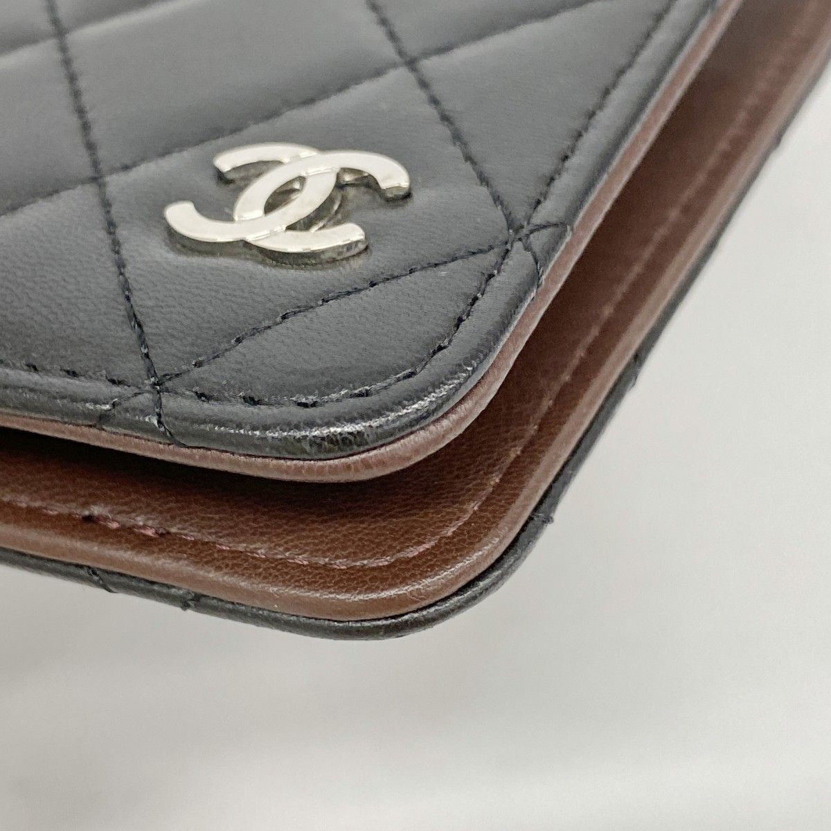 CHANEL⭐︎シャネル マトラッセ ラムスキン 手帳カバー シャネル