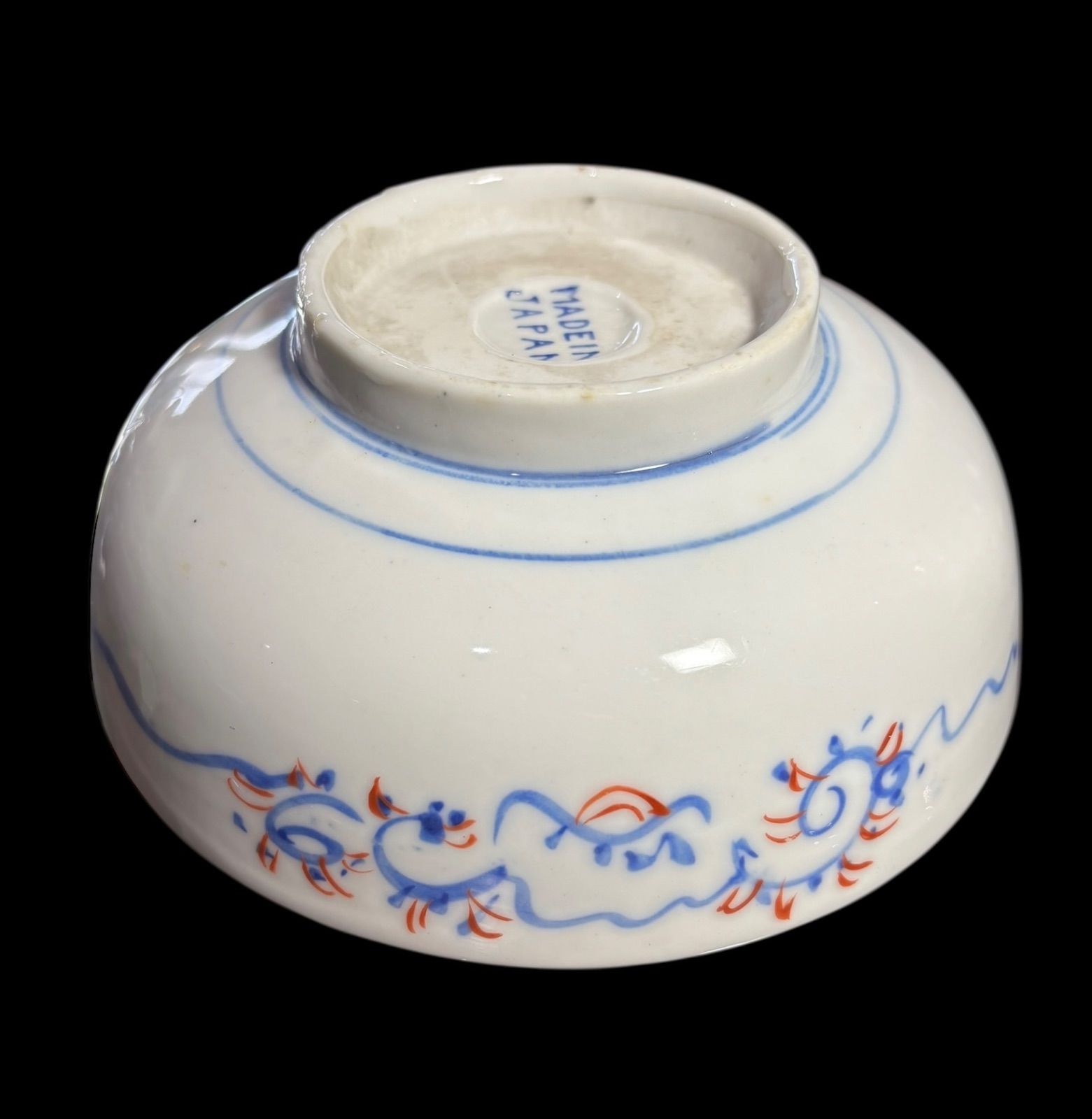 3組鉢 古伊万里 時代物 金彩 色絵 大鉢 鳥草花文図 日本製 鉢 盛り皿