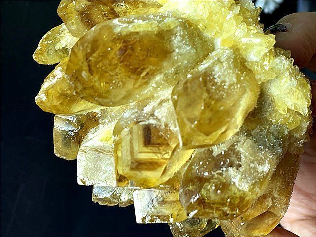 超綺麗☆パイナップル水晶クラスターB89D6/101D10D - メルカリ