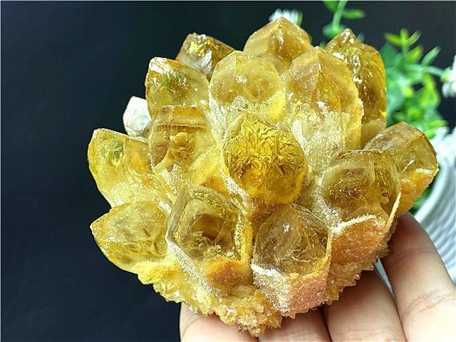 超綺麗★天然パイナップル水晶クラスターB82D6/173D02B 超綺麗☆パイナップル水晶クラスターB89D6/86D01B - メルカリ