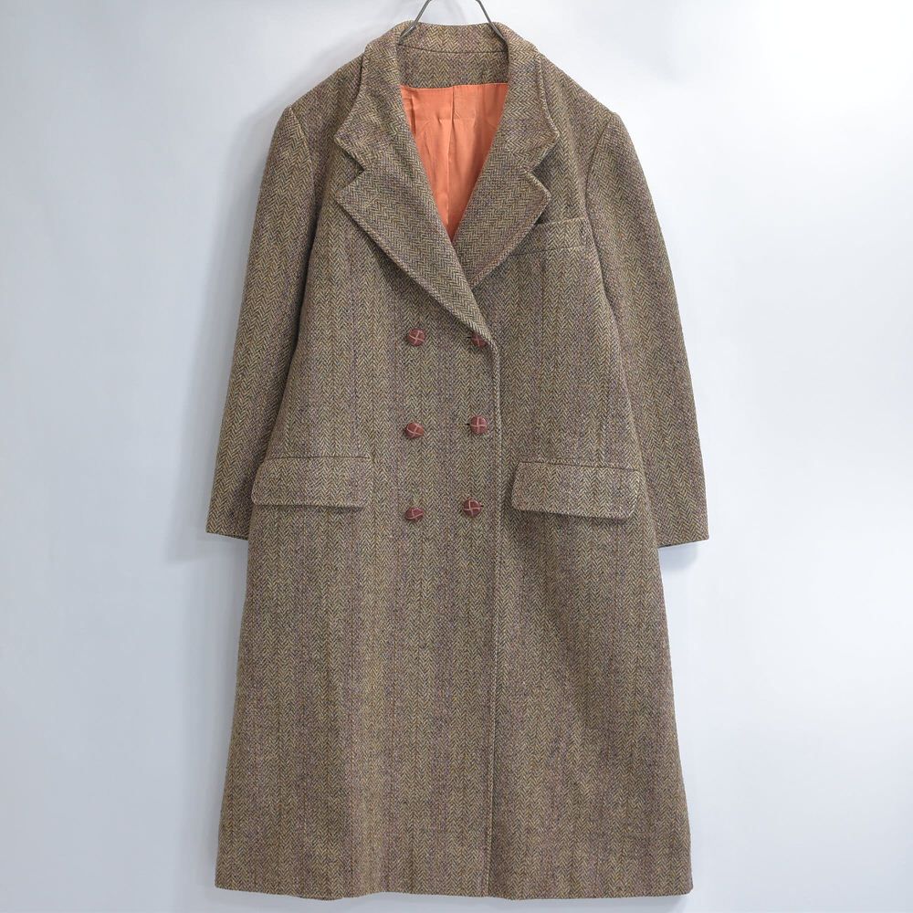 70～80s USA製 LARRY LEVINE ラリーレヴァイン ヘリンボーンツイード