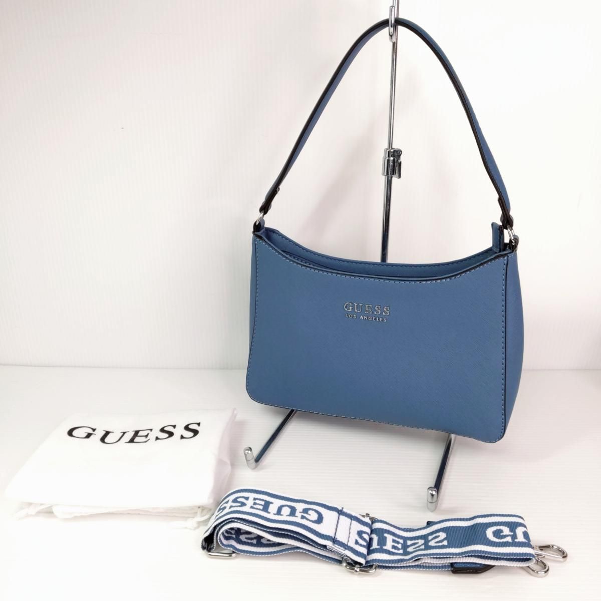 中古品】GUESS ゲス 2WAYショルダーバッグ ヨシクロスボディ 