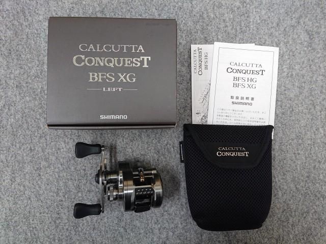 中古】 シマノ 23カルカッタコンクエストBFS XG ベイトリール LEFT