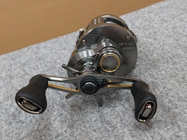 23CALCUTTA CONQUEST BFS XG ベイトリール LEFT シマノ（SHIMANO） ベイトリール カルカッタコンクエスト BFS XG LEFT