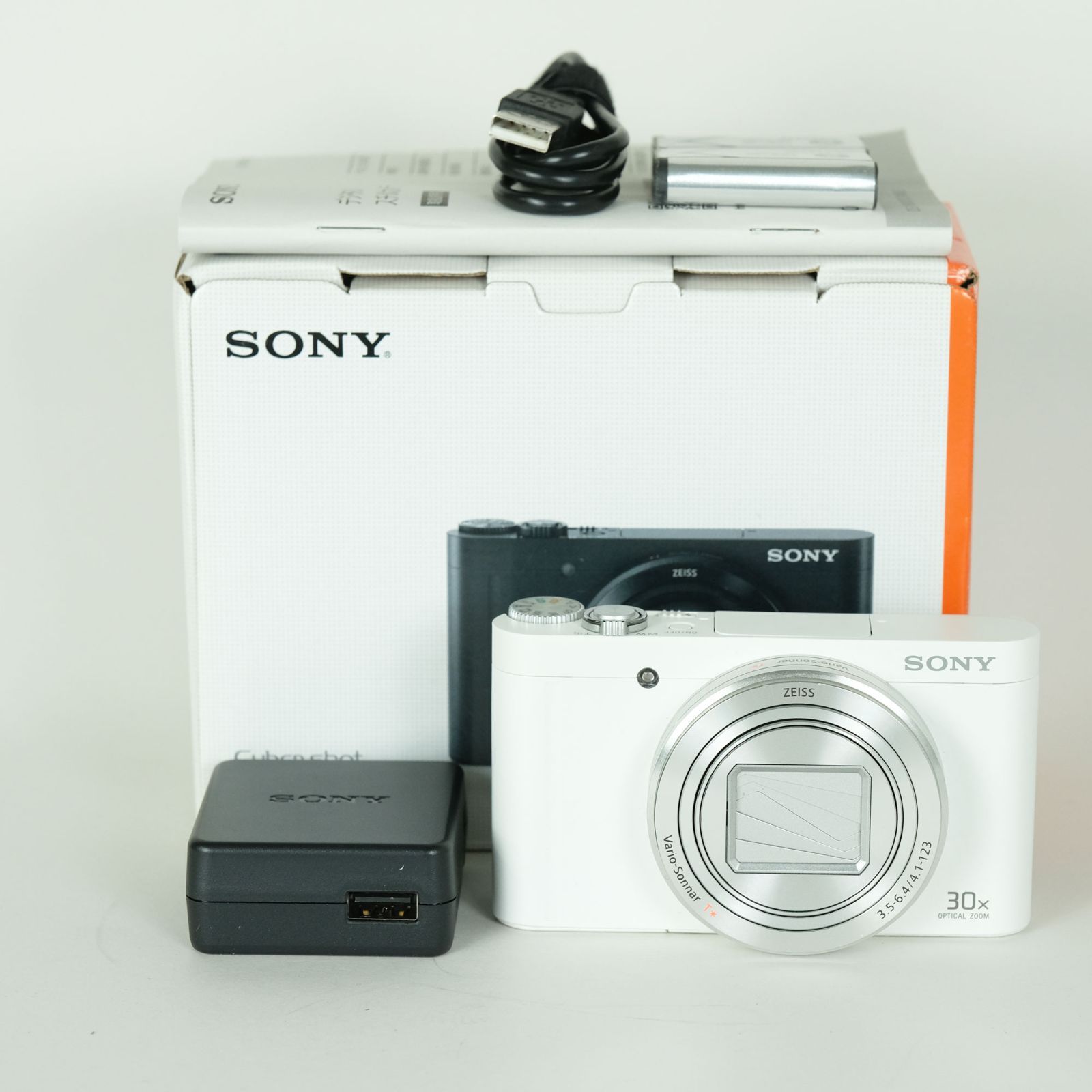 美品！ SONY DSC-WX500 ホワイト 付属品多数 SONY（ソニー） 【中古】SONY Cyber-shot DSC-WX500 ホワイト デジタル