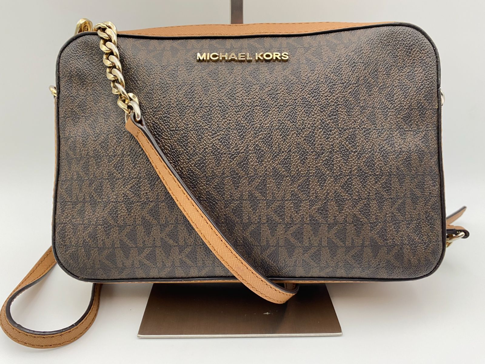 MICHAEL KORS マイケルコース ショルダーバッグ MK総柄 PVC 5499