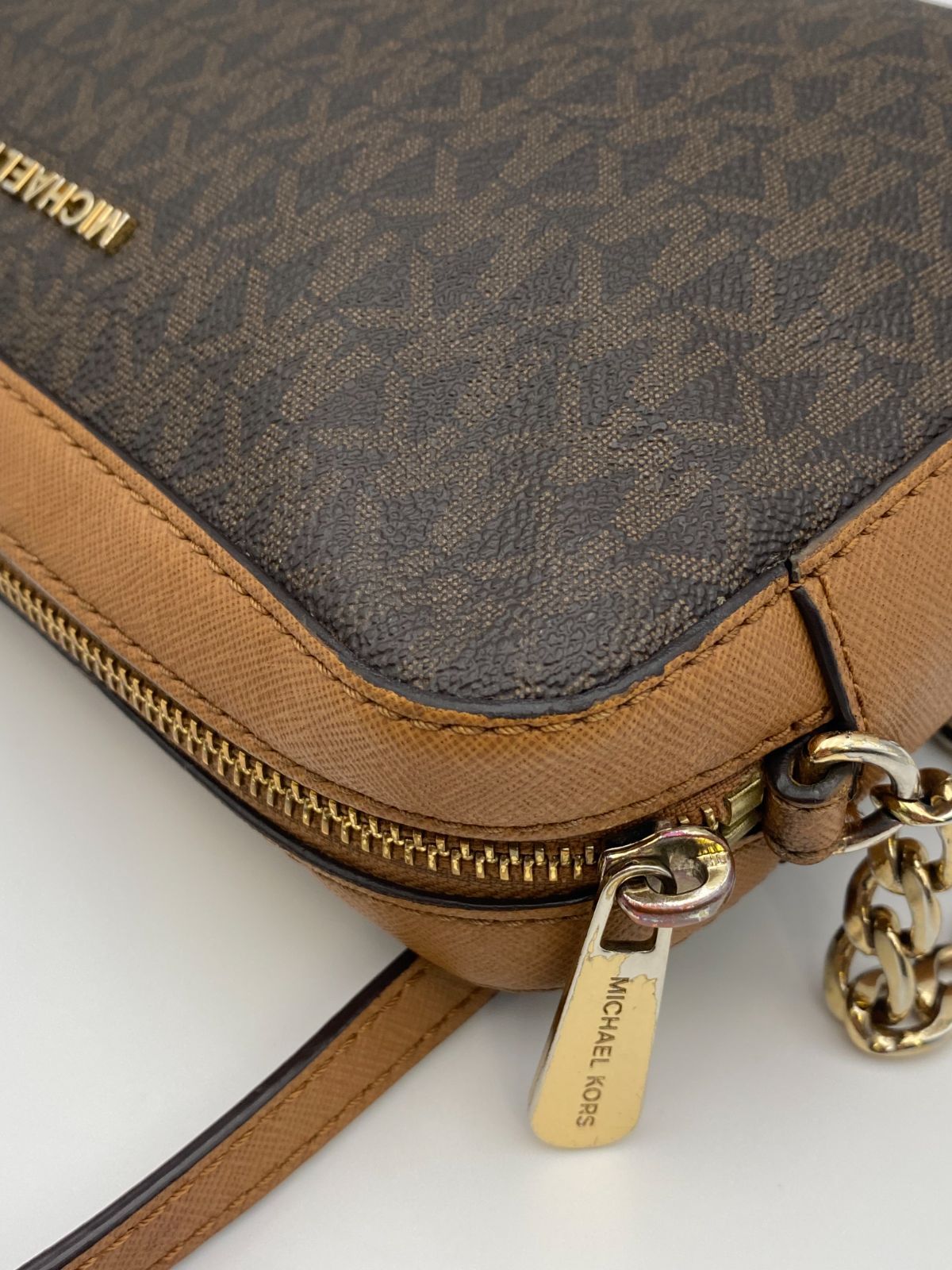 MICHAEL KORS マイケルコース ショルダーバッグ MK総柄 PVC 5499