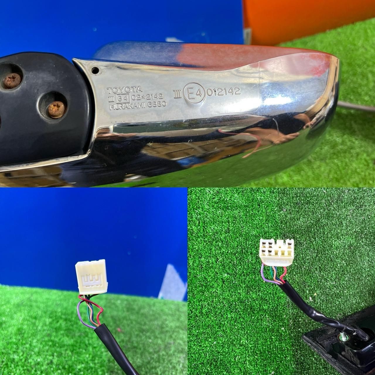 ZT-2093] 純正トヨタ ヴォクシー AZR60 サイドドアミラーセット 右左 5