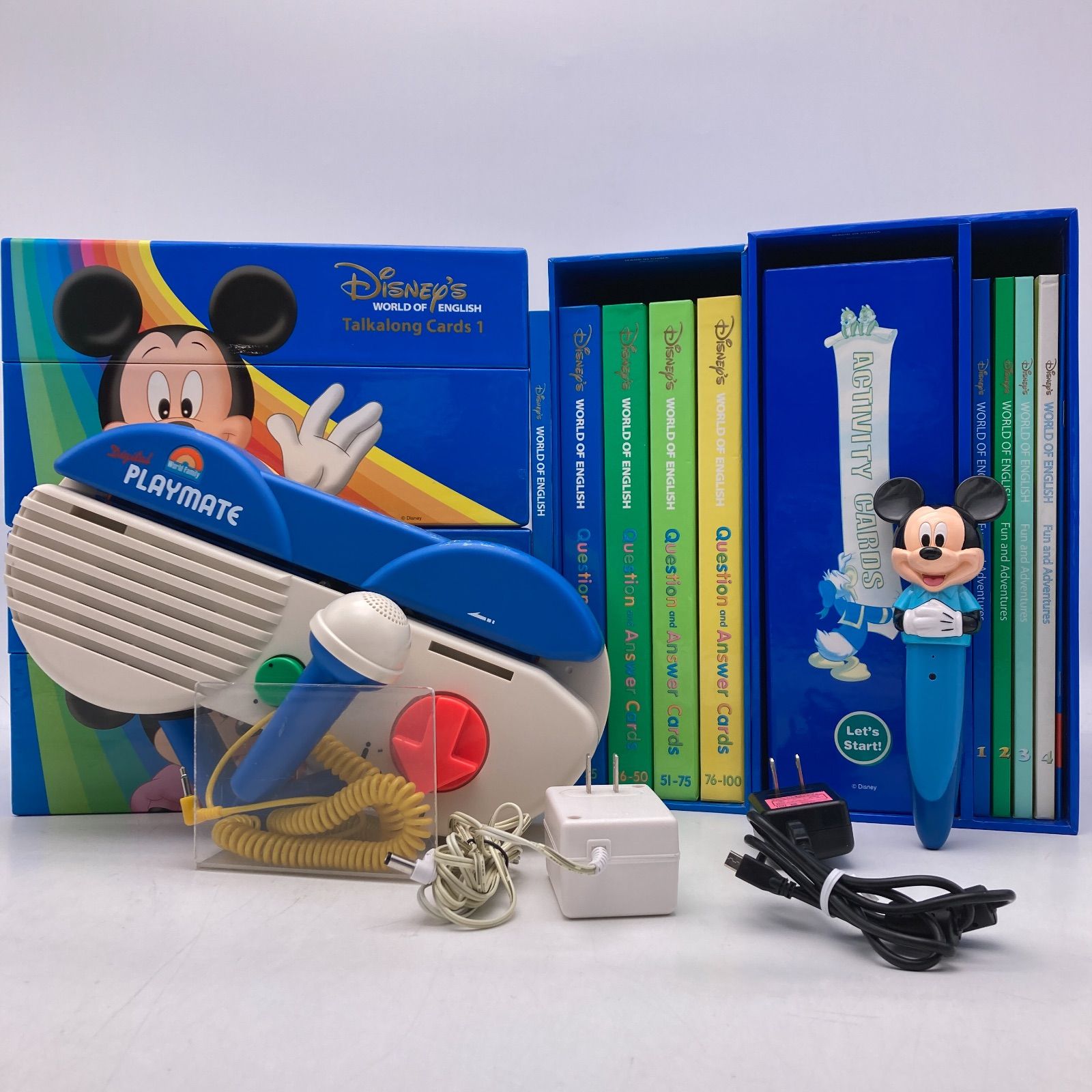 トークアロング Ｑ＆Ａカード マジックペンアドベンチャー ディズニー英語システム DWE 1203482