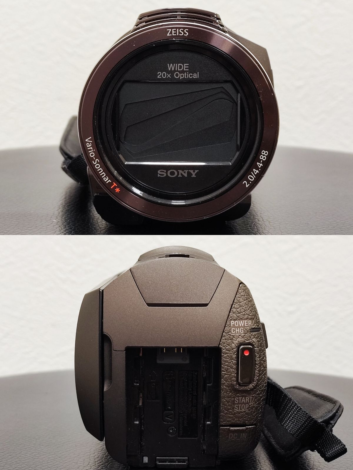 動作確認済☆SONY デジタル 4K ビデオカメラレコーダー FDR-AX40 充電