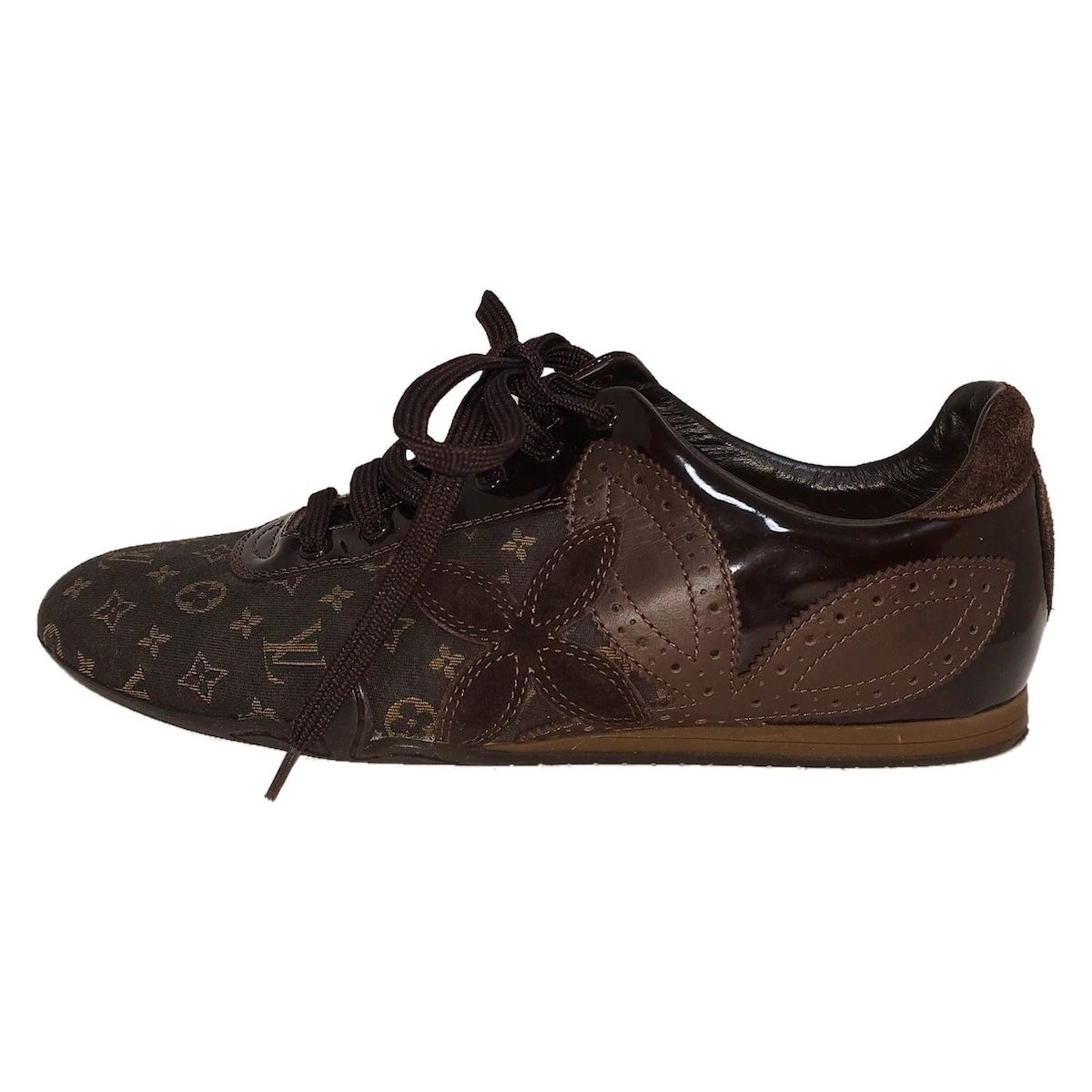 LOUIS VUITTON(ルイヴィトン) スニーカー 35 1/2 レディース - ダーク 