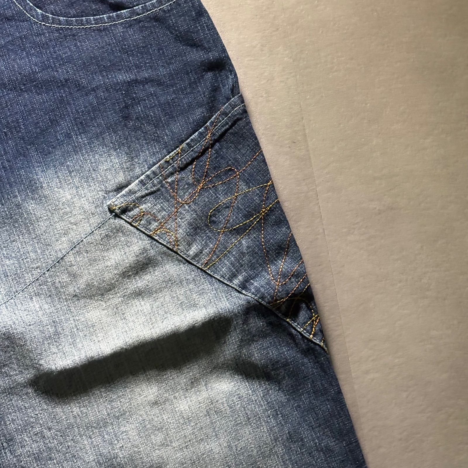 ENYCE エニーチェ Y2K 00S バギーデニム HIPHOP 極太 スケーター B系