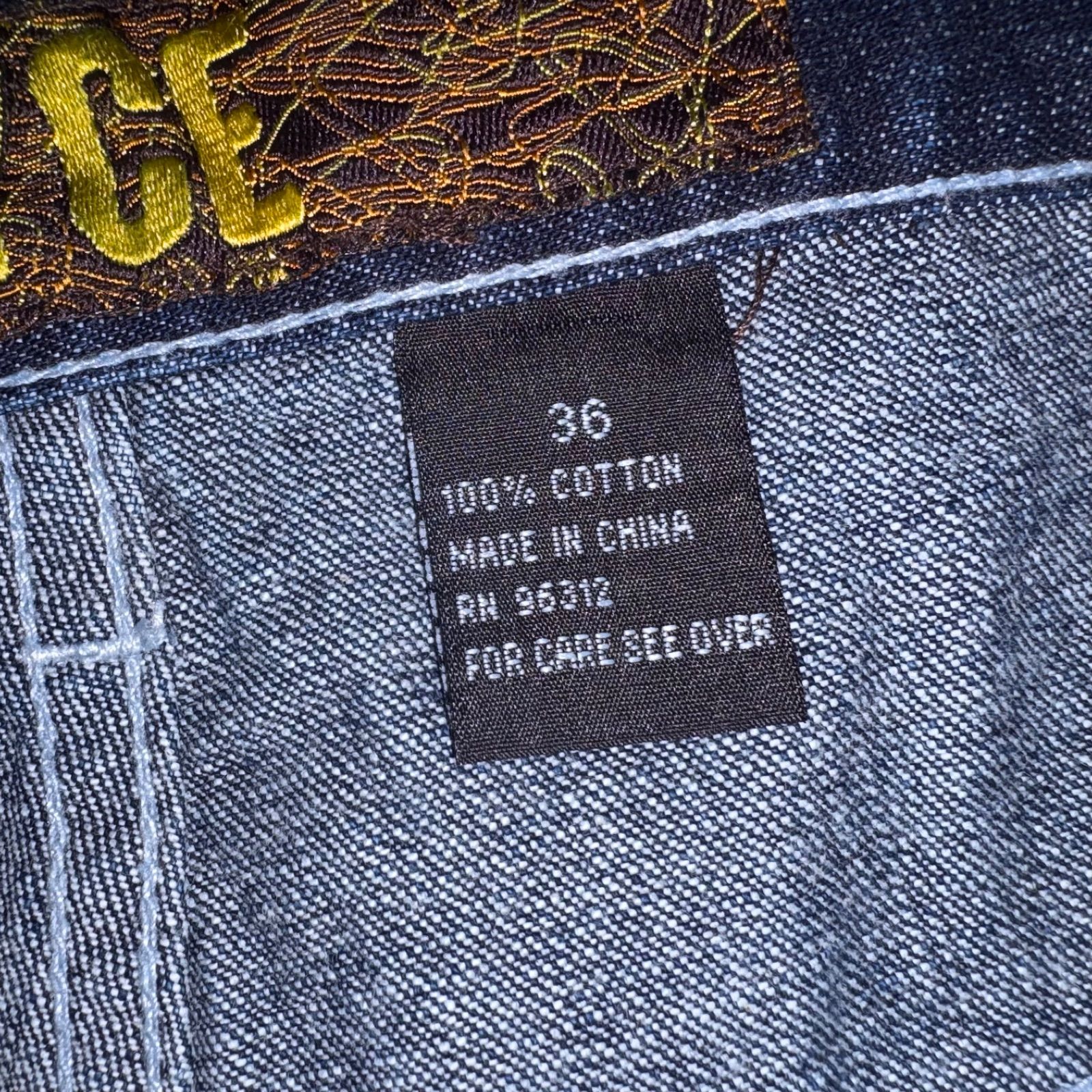 ENYCE エニーチェ Y2K 00S バギーデニム HIPHOP 極太 スケーター B系