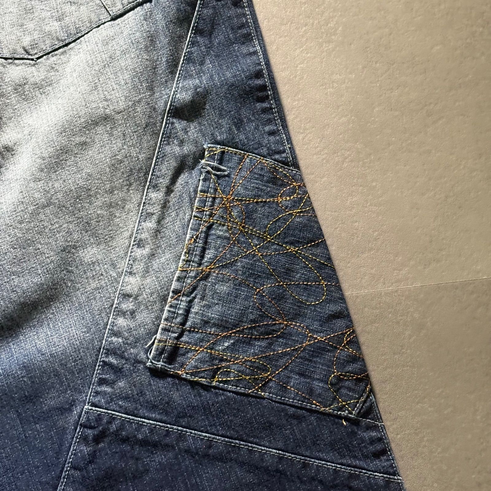 ENYCE エニーチェ Y2K 00S バギーデニム HIPHOP 極太 スケーター B系