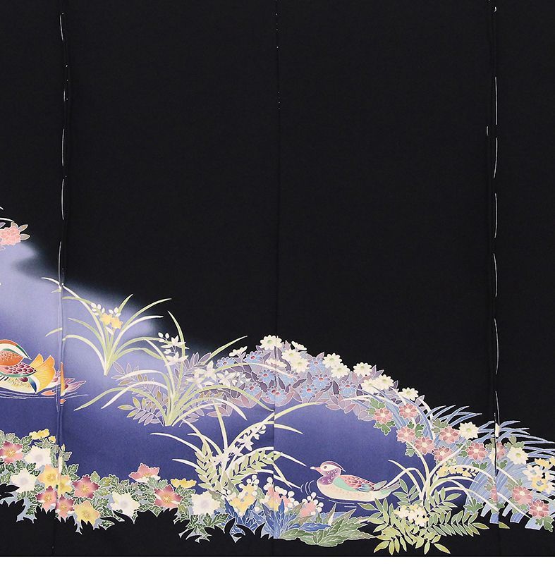 記念感謝祭【仕立無料】本加賀友禅手描き技術者押田正一郎先生作☆加賀