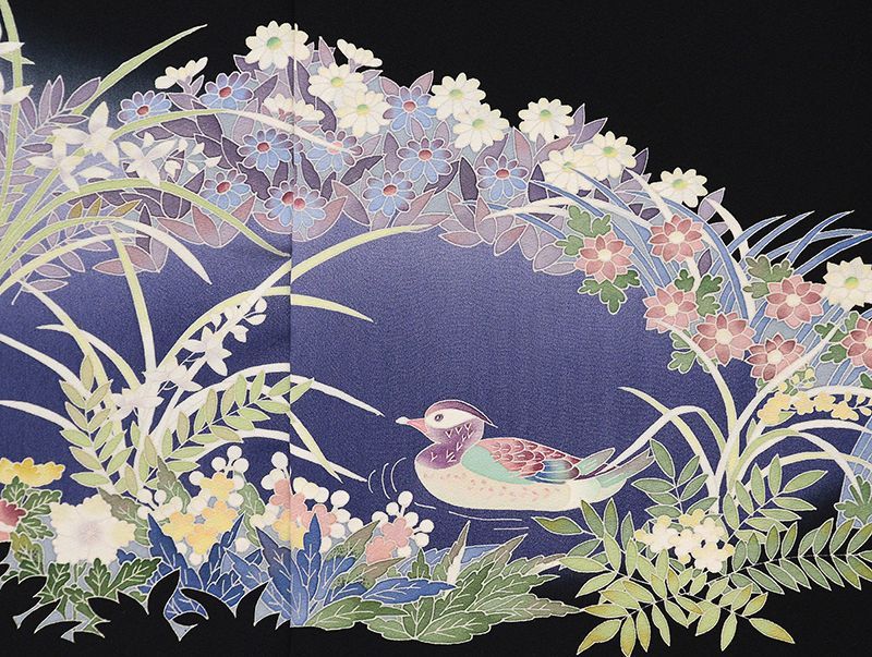 記念感謝祭【仕立無料】本加賀友禅手描き技術者押田正一郎先生作☆加賀