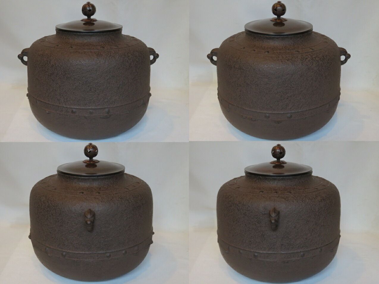 十二月◇特売品）大阪釜師 三代大国藤兵衛作 万代屋釜〈税込・送料込 