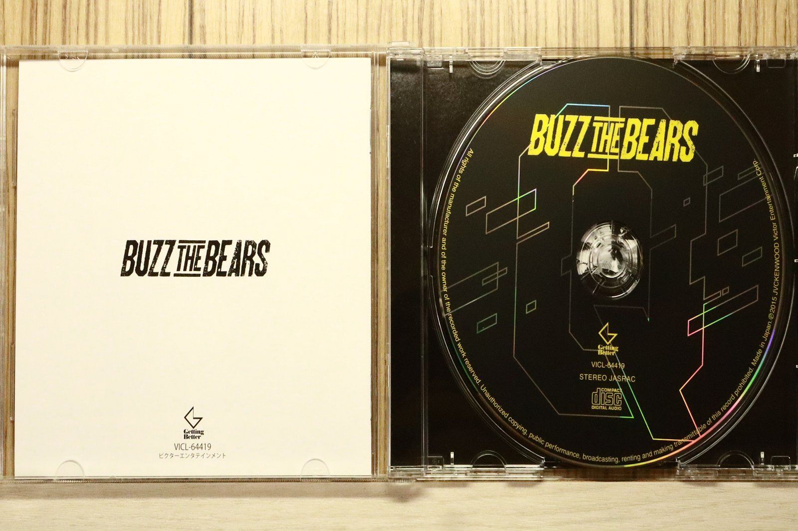 国内盤CD☆バズザベアーズ/BUZZ THE BEARS□ Q 【VICL64419