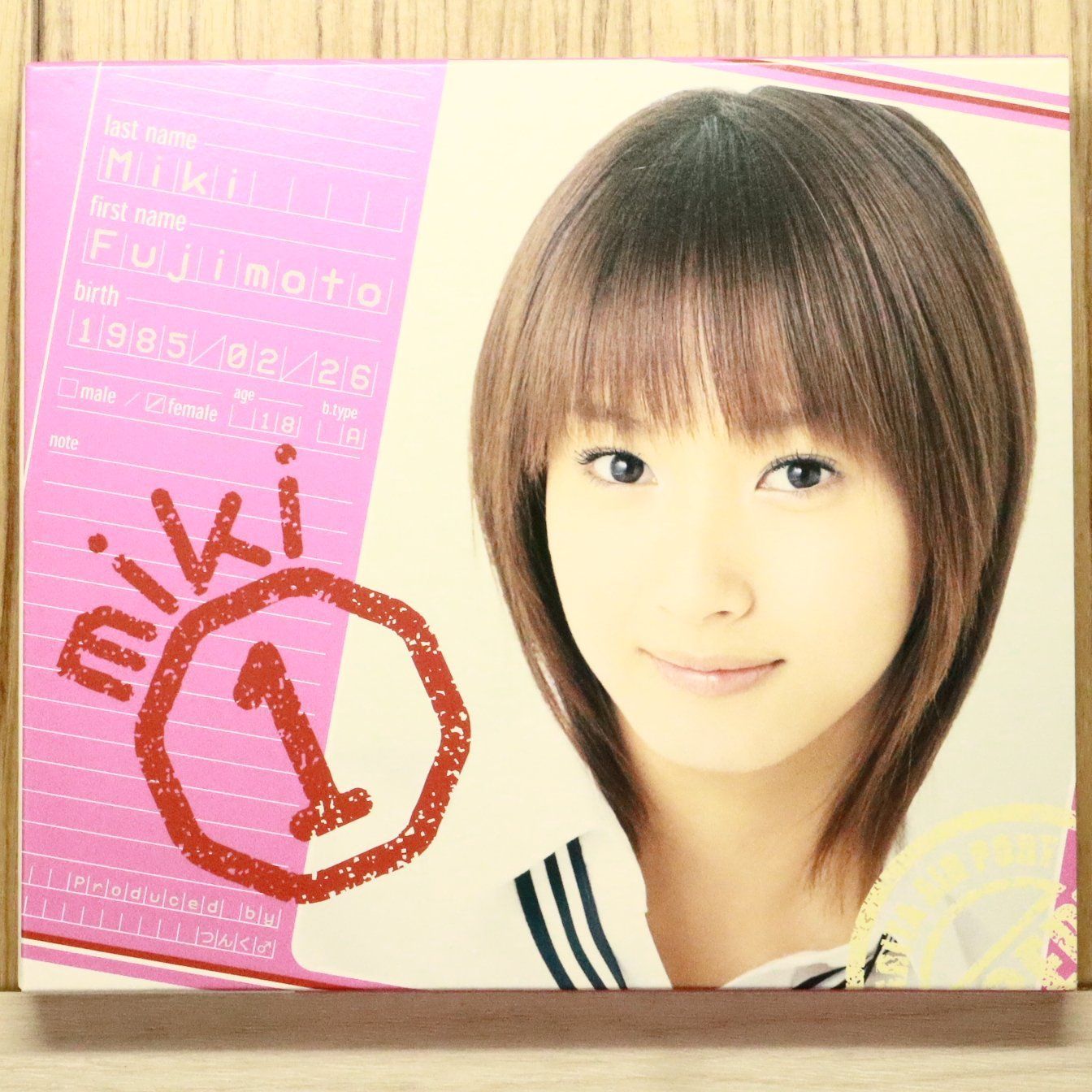 国内盤CD☆藤本美貴/Miki Fujimoto□ Miki 1 【HKCN50009