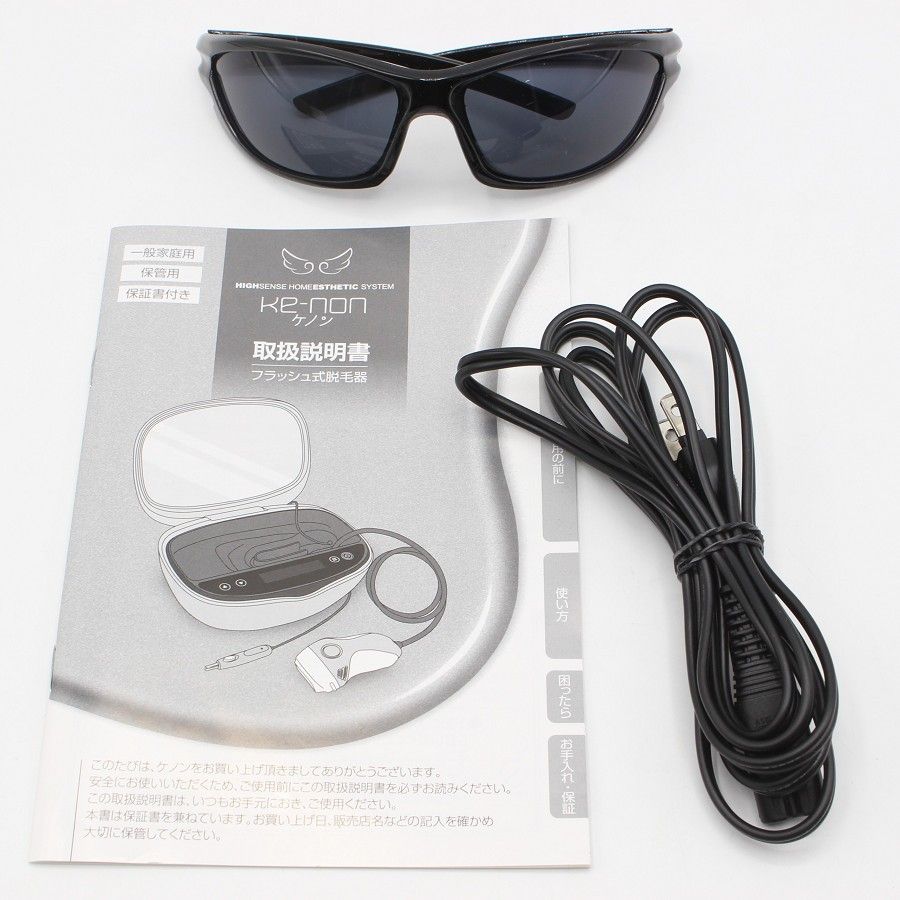 ケノン Ke-non 脱毛器 ver.6.2 箱あり 眉脱毛付き ケノン 脱毛器 Ver.6.2 エムテック ケノン KE-NON ver6.2 眉毛脱毛器付き☆