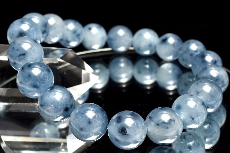 1点物】希少◇ふわり藍色針 ブルールチルクォーツ(インディゴライト