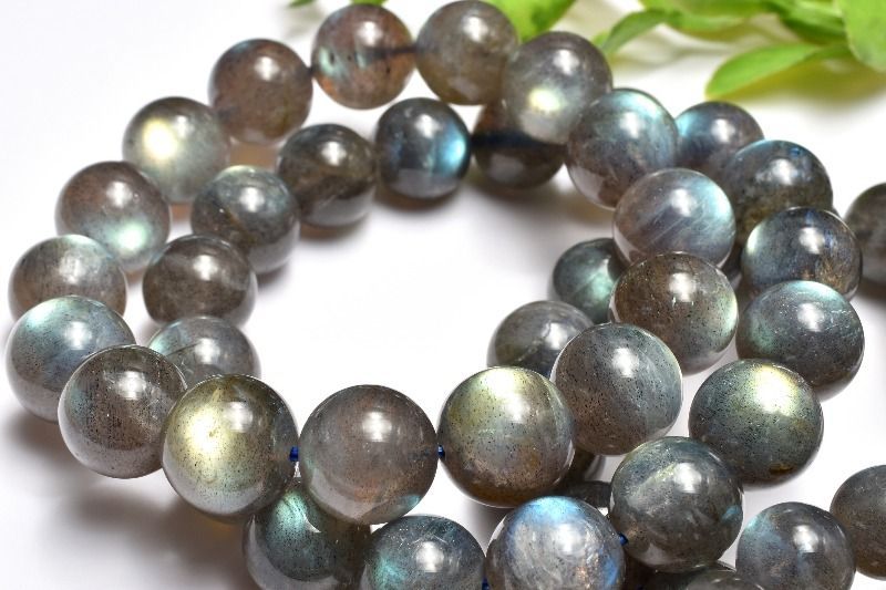 幻想◇レインボーシラー ラブラドライト 9.5mm ブレスレット 1個売り