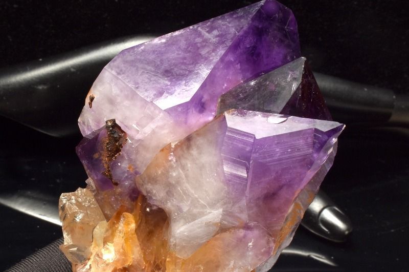 1点物】魔除けのお守り アメジスト 64x59x105mm クラスター 原石