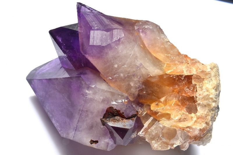 1点物】魔除けのお守り アメジスト 64x59x105mm クラスター 原石