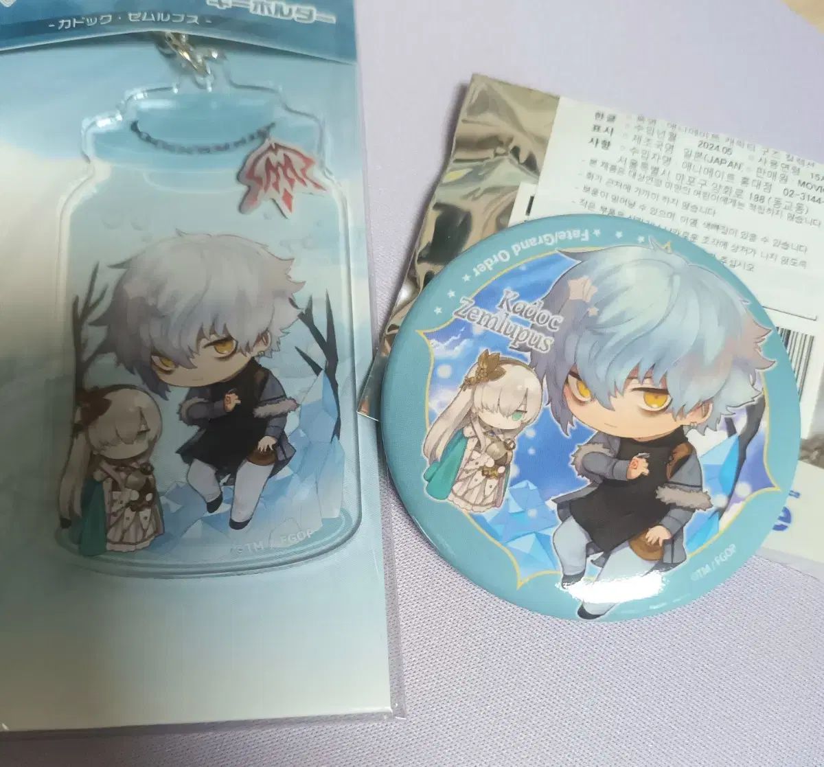 Fate FGO カドック アナスタシア 缶バッジ アクリル キーホルダー 出品