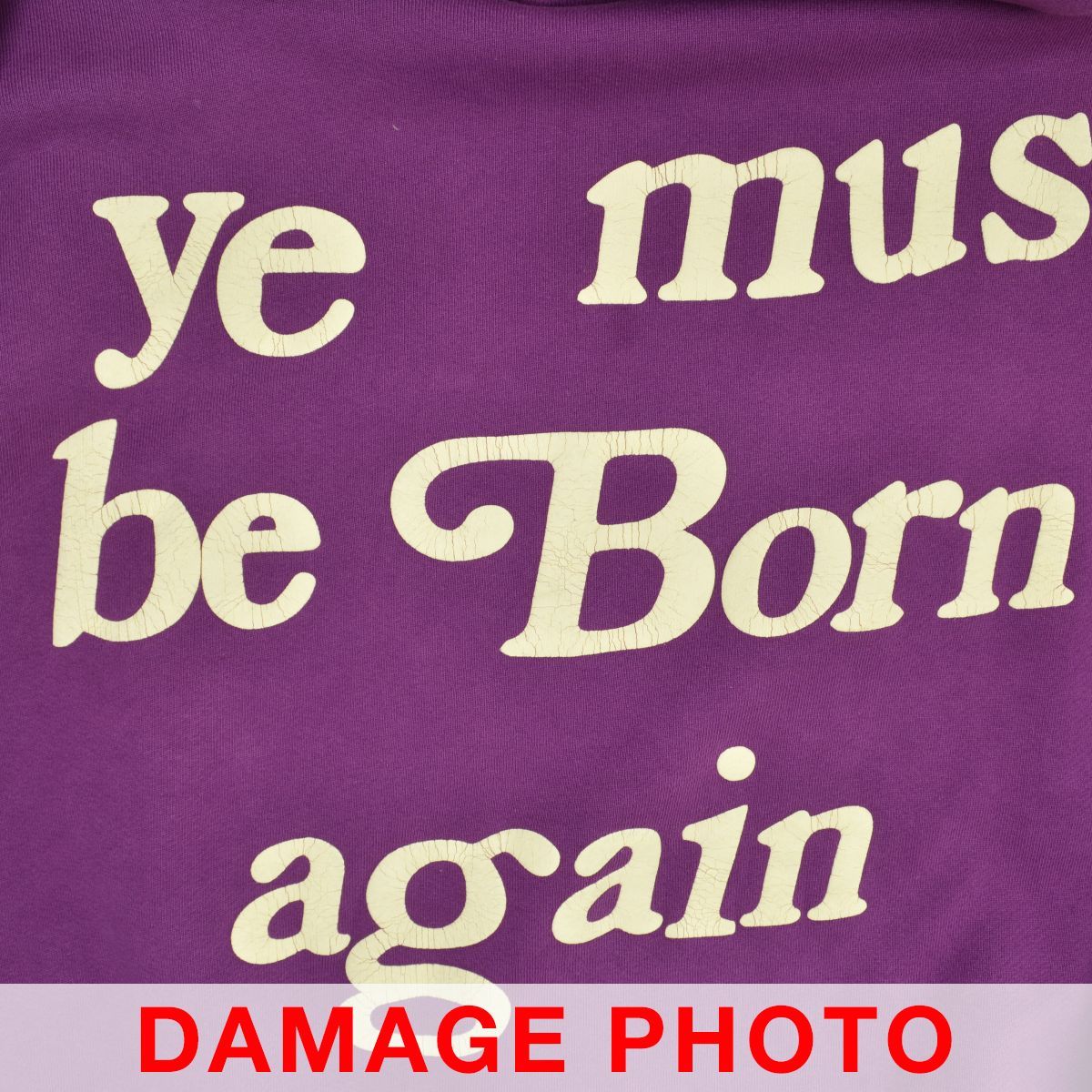 CactusPlantFleaMarket】CPFM Ye Must Be Born Again Hoodieスウェット 