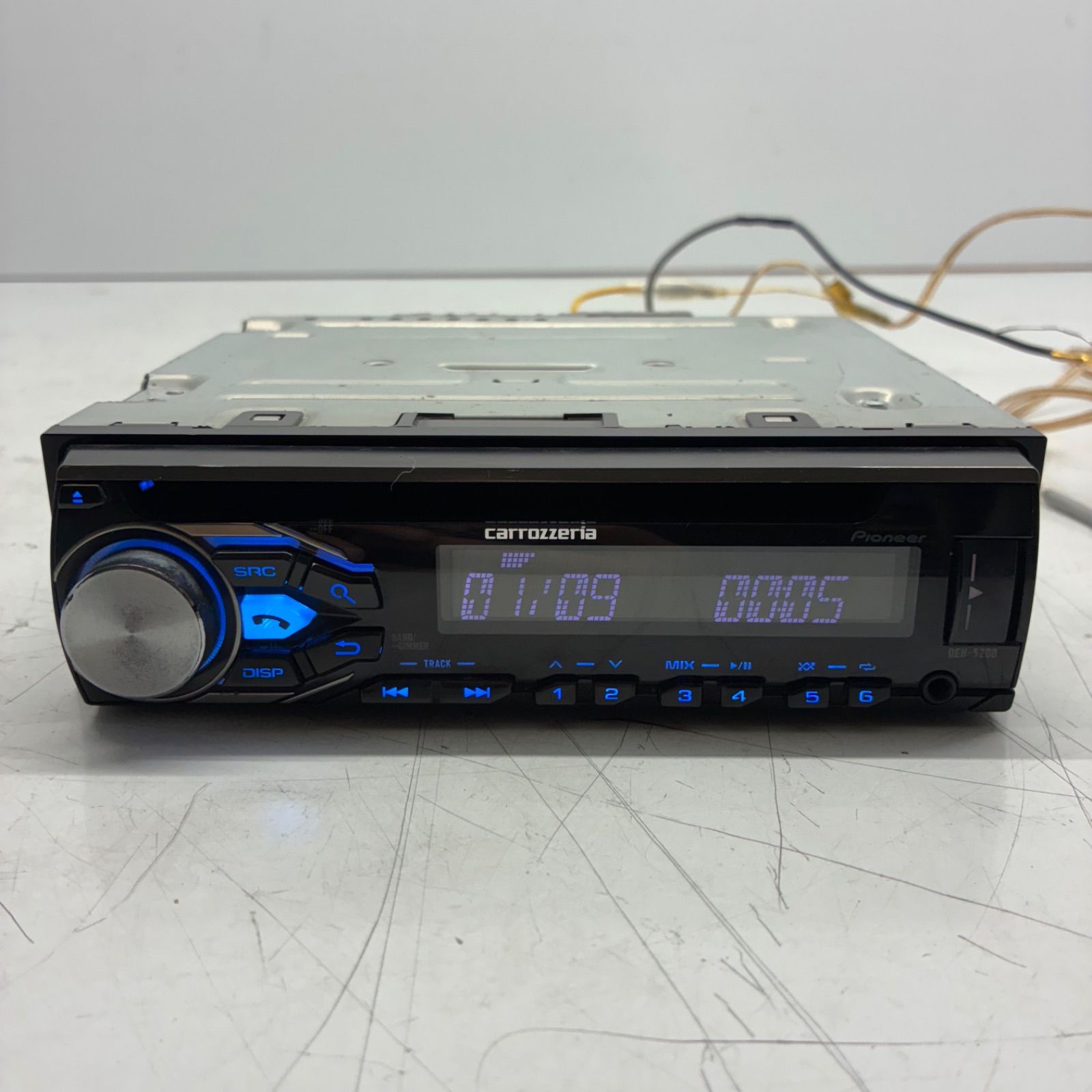Carrozzeria カロッツェリア Pioneer パイオニア 1DIN DEH-5200 デッキ