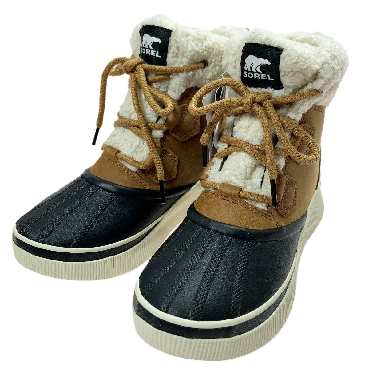 SOREL ソレル スノーブーツ NL5151-243 ブラウン SIZE 24.5cm - メルカリ