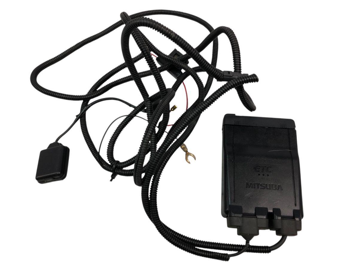 二輪車用ETC ミツバサンコーワ MSC-BE61 アンテナ分離型 作動OK（中古