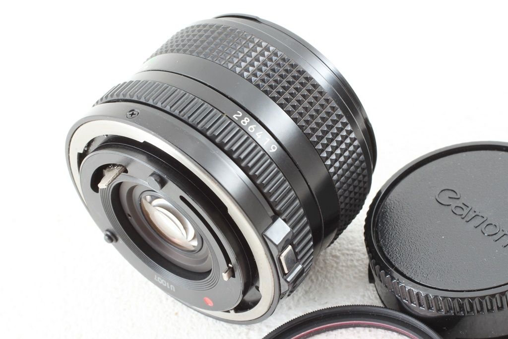 極上品 Canon キヤノン NEW FD 28mm F2.8 単焦点 レンズ ✨広角単焦点