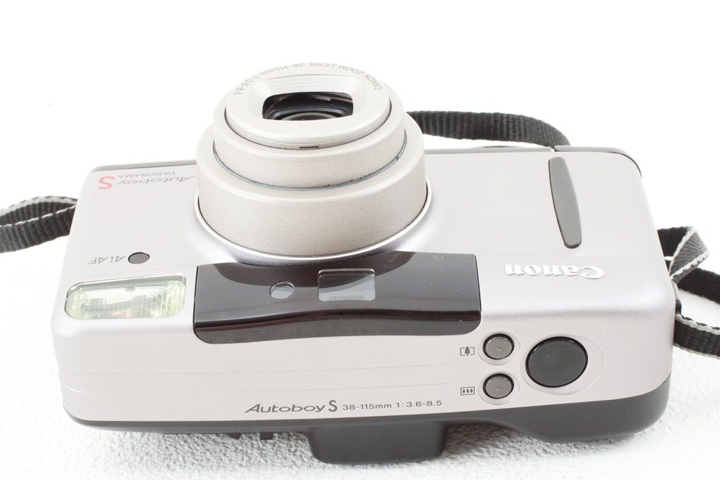 Canon　キヤノン　Autoboy S　コンパクト　フィルムカメラ　付属品あり Canon キヤノン Autoboy S コンパクト フィルムカメラ 付属品あり
