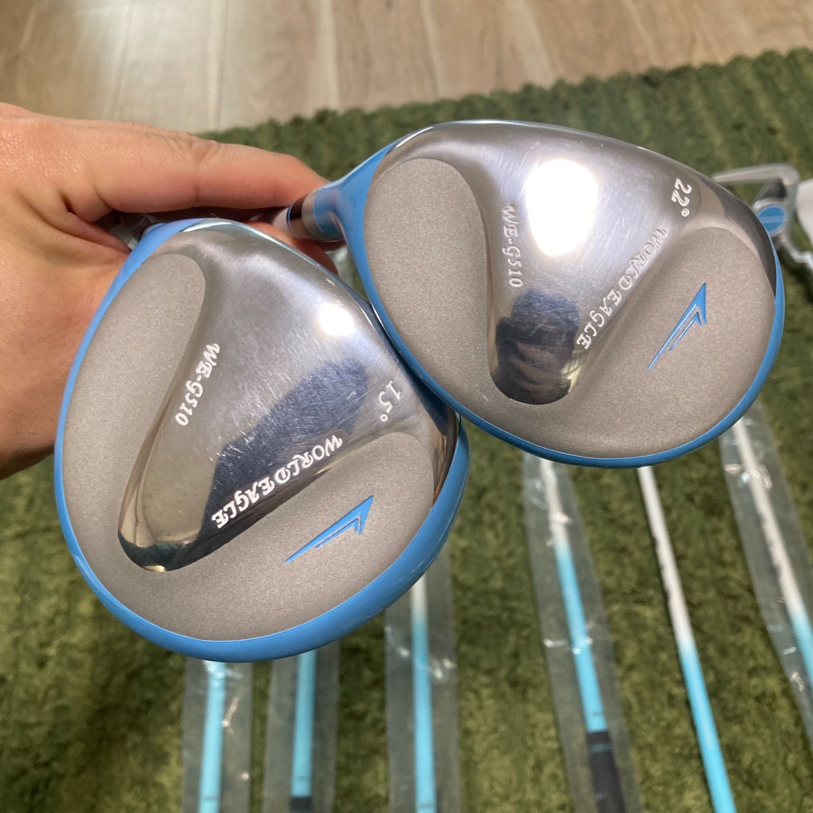 極美品 1回使用のみ ワールドイーグル WE-G510 レディース レフティ 左