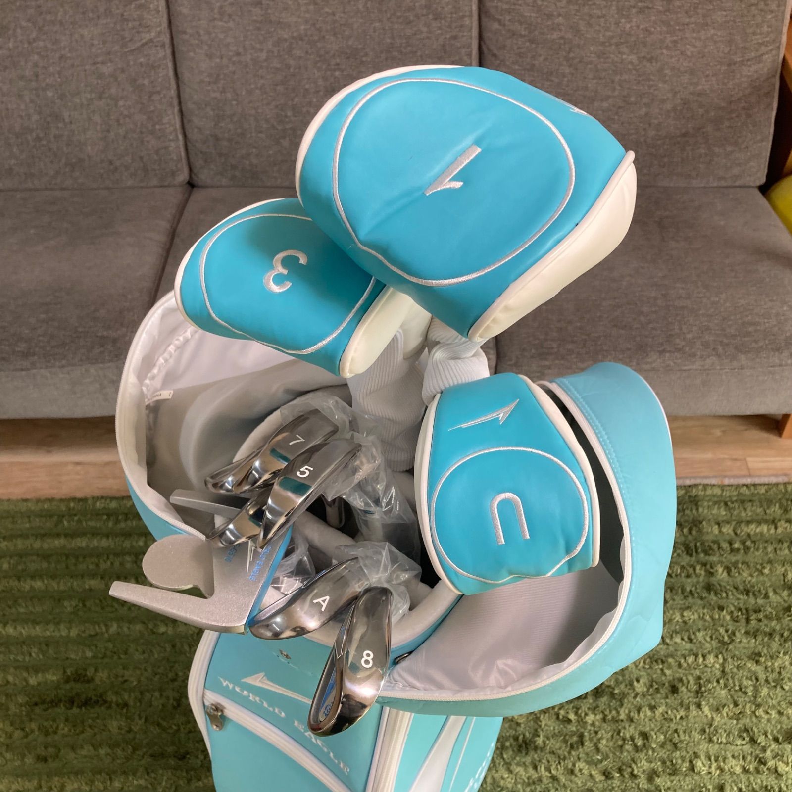 極美品 1回使用のみ ワールドイーグル WE-G510 レディース レフティ 左