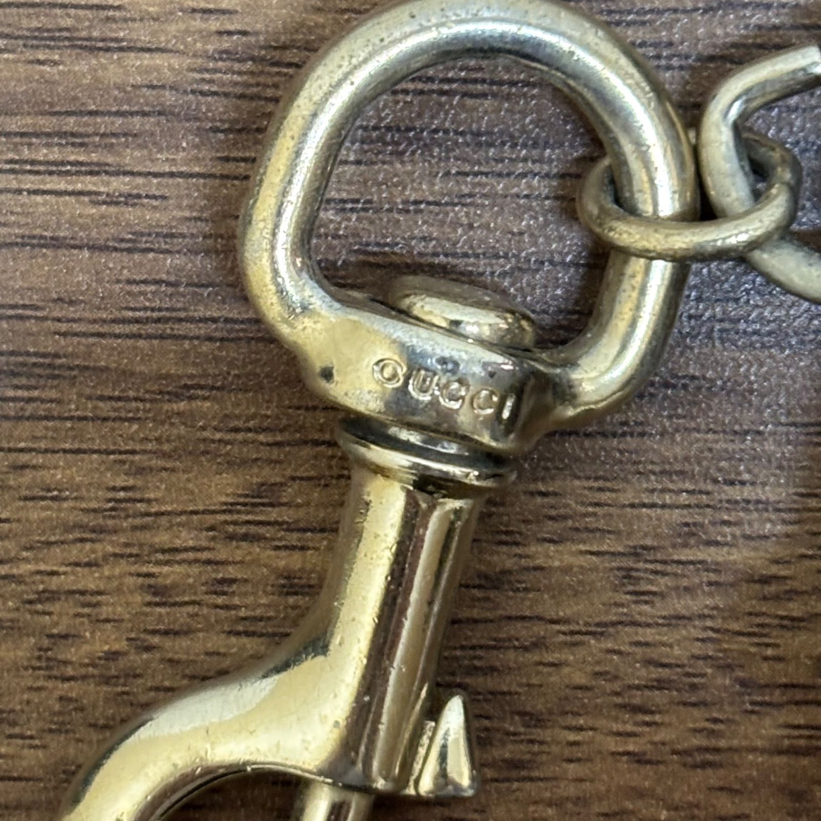 GUCCI グッチョリ　フレンチブルドッグ　キーホルダー　チャーム ◎ GUCCI グッチョリ フレンチブルドッグ レロイ GG柄 キーホルダー