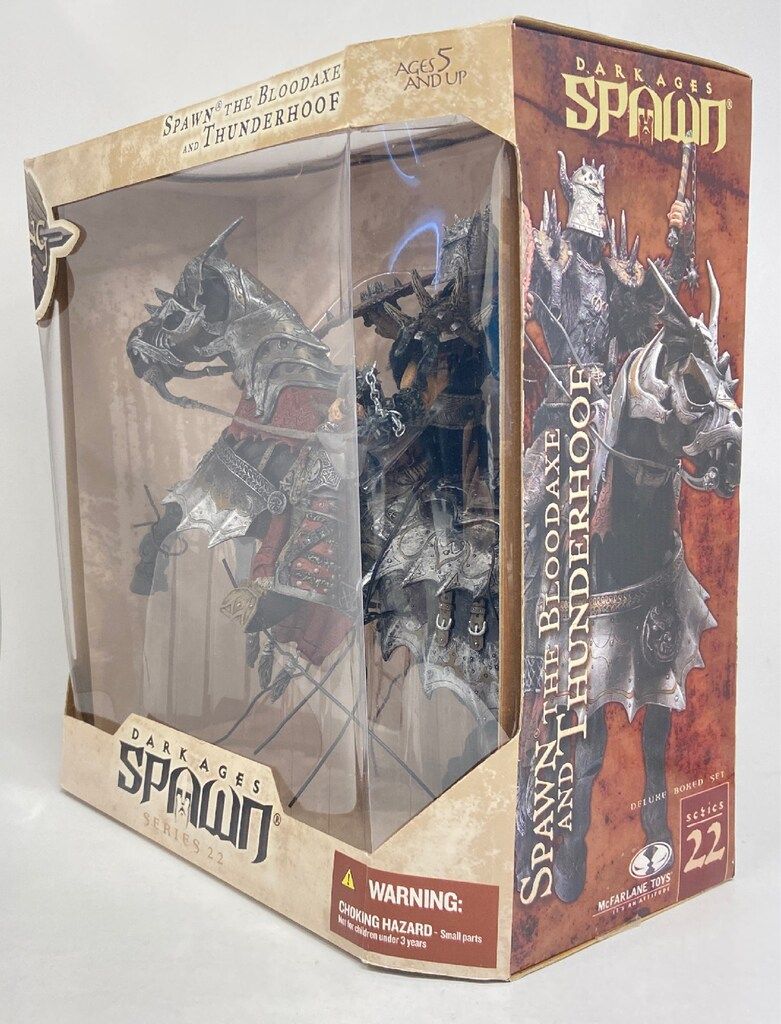 McFARLANE TOYS SERIES 22 / DARK AGES SPAWN THE VIKING AGE SPAWN