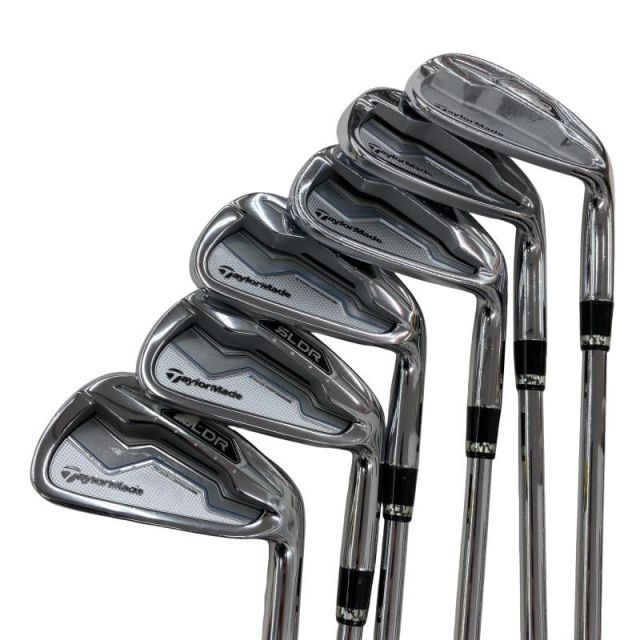 中古】 テーラーメイド SLDR 6S アイアンセット IR リシャフト