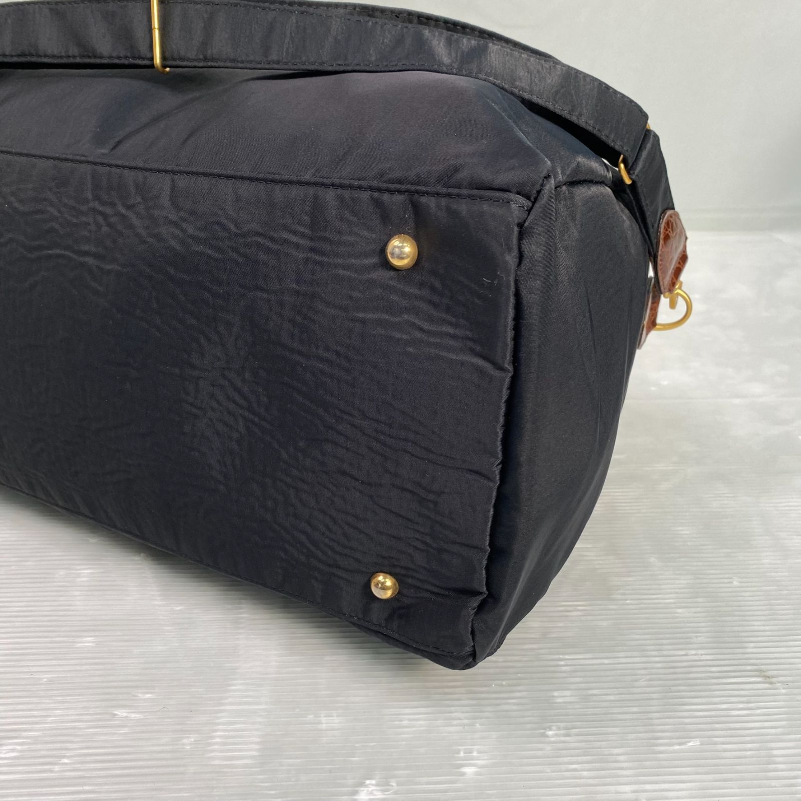 ヴィンテージ BALENCIAGA ・バレンシアガ ミニボストンバッグ 2Way