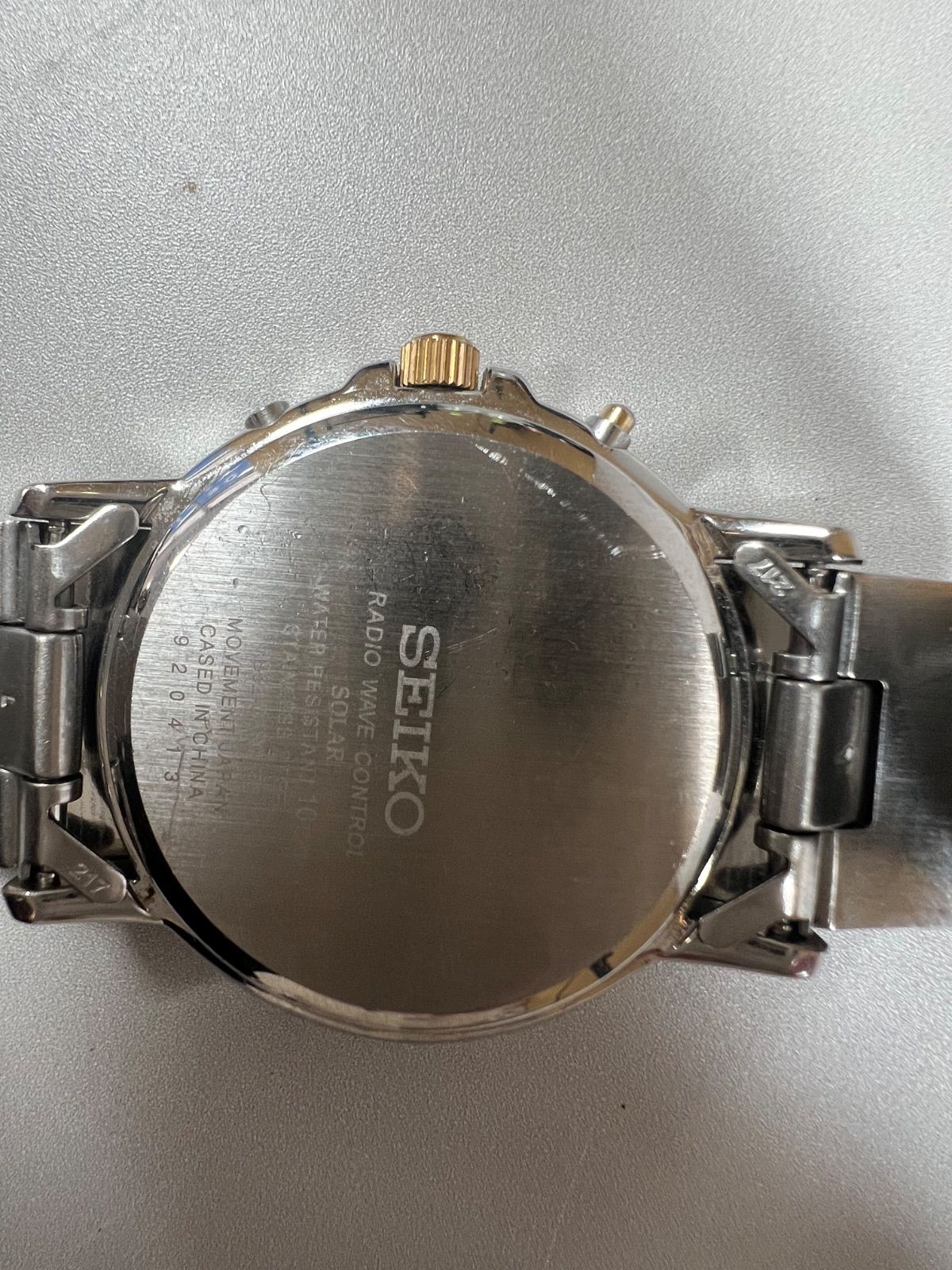 SEIKO セイコー SOLAR 7652-0AF0 ソーラー電波 腕時計 - メルカリ