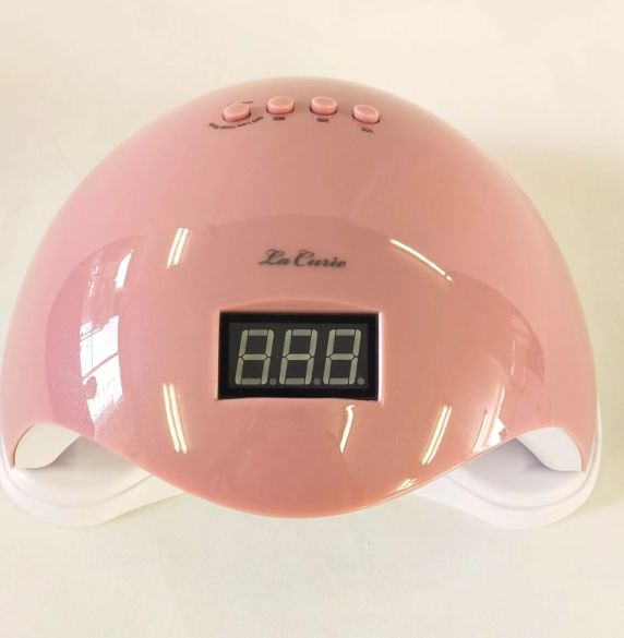 ネイルライトCHRISTRIO UV/LEDランプ ピンク48w Amazon | ジェルネイル