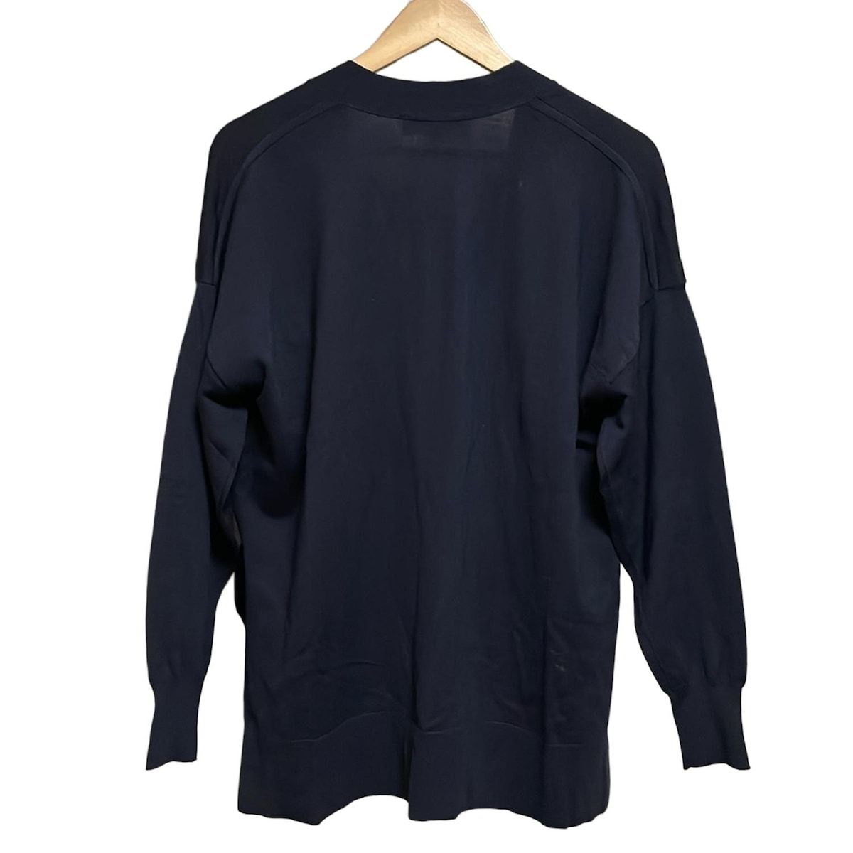 ENFOLD カーディガン　ジャケット　36サイズ　ネイビー Next：日本 ネイビー ブルー - コットンリッチ スカラップエッジ