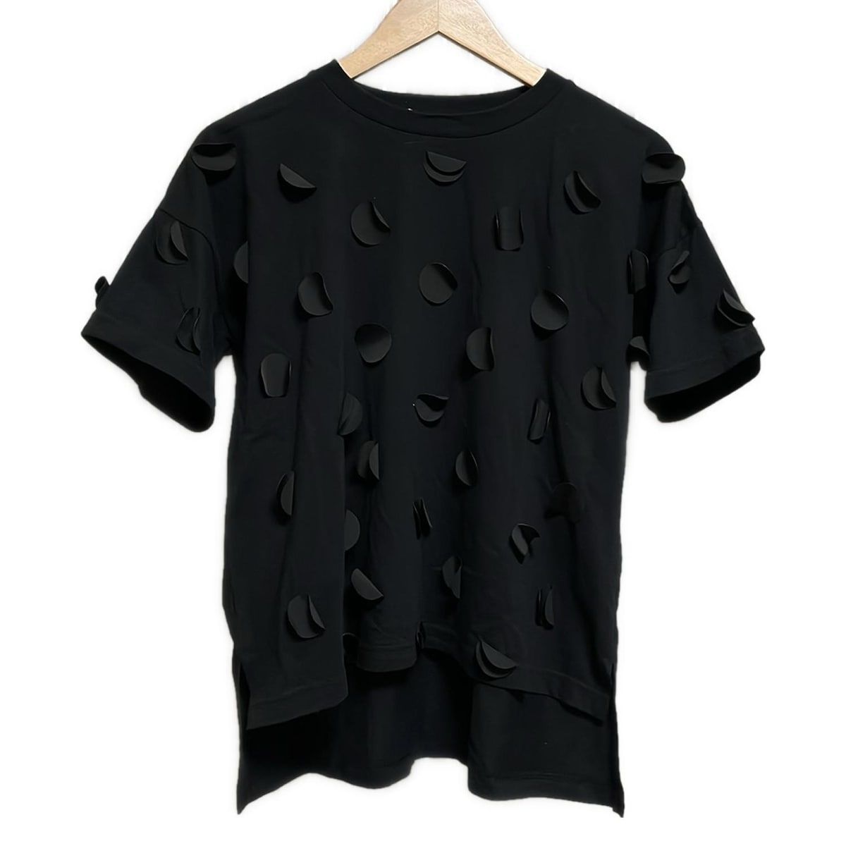 希少】enfold エンフォルド DOT T-SHIRT ブラック 【公式通販】
